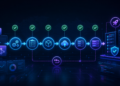 Minh họa pipeline CI/CD từ commit đến deploy cho team nhỏ