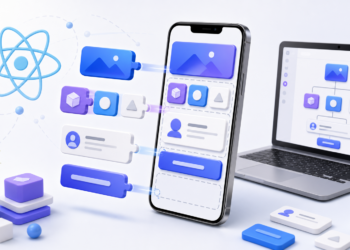 Minh hoạ component React Native như các khối giao diện tái sử dụng