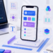 Minh hoạ style và layout trong React Native với màn hình mobile, spacing và typography