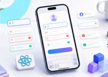 Minh hoạ form TextInput validation và keyboard trong React Native